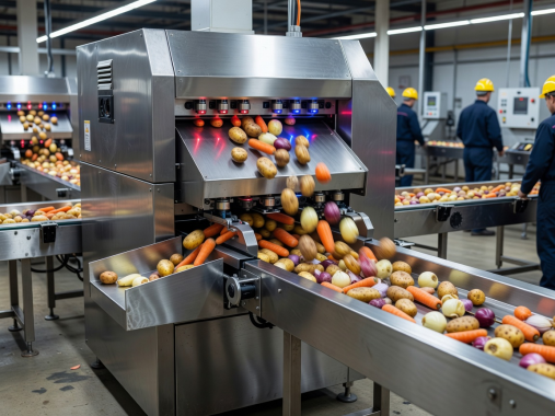 SpectraSort X1 Optical Sorter operating line